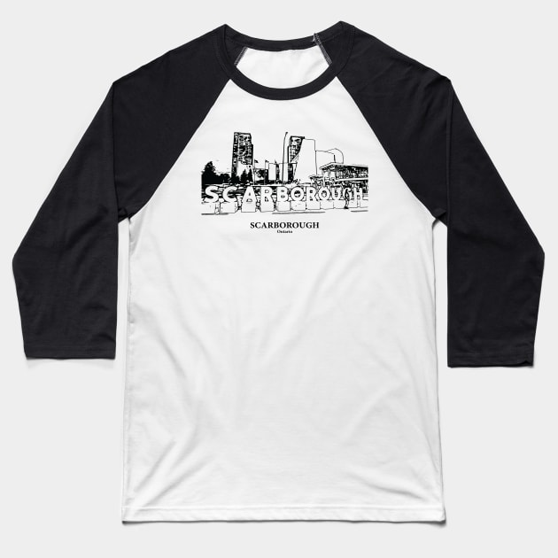 Scarborough - Ontario Baseball T-Shirt by Lakeric